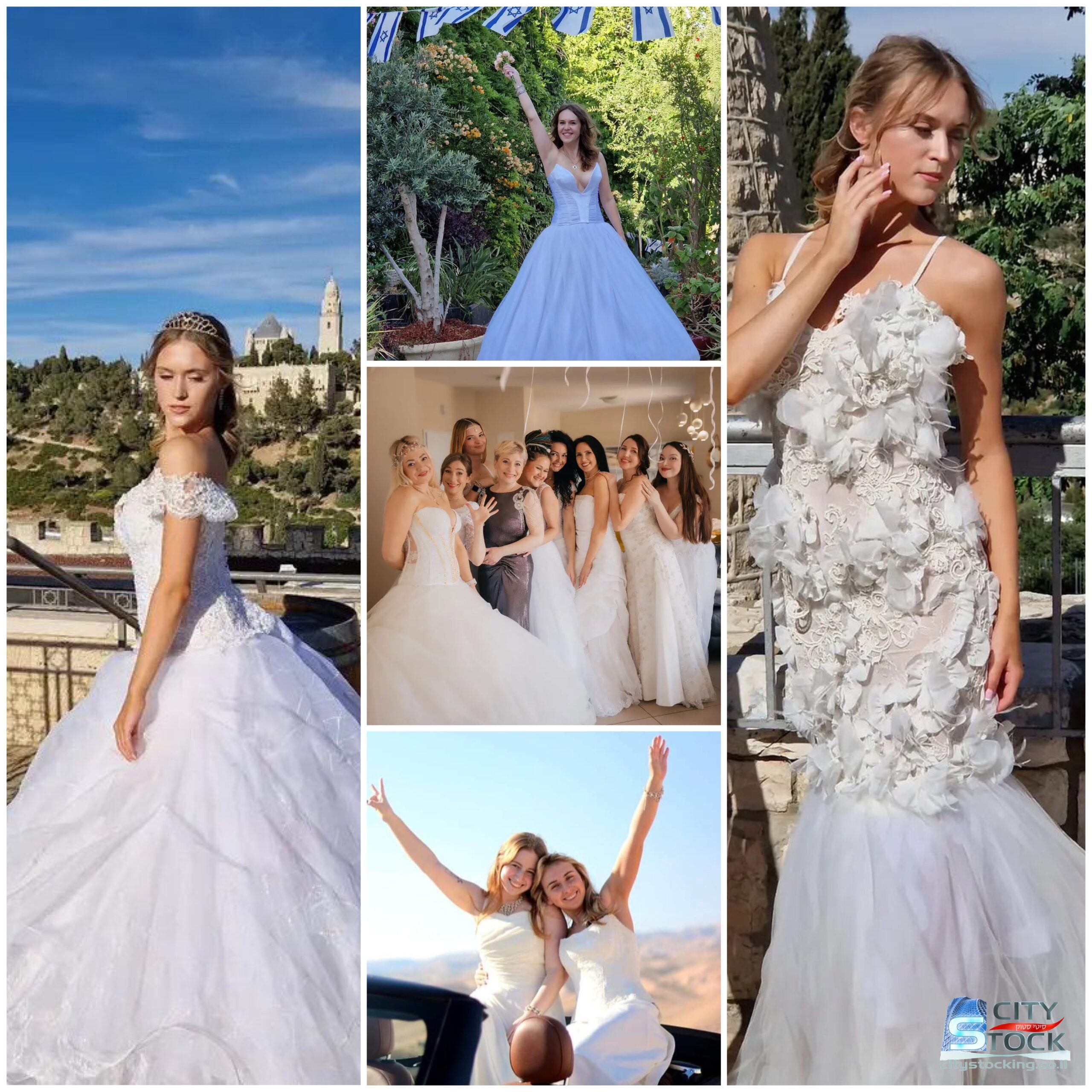 סטוק שמלות כלה
