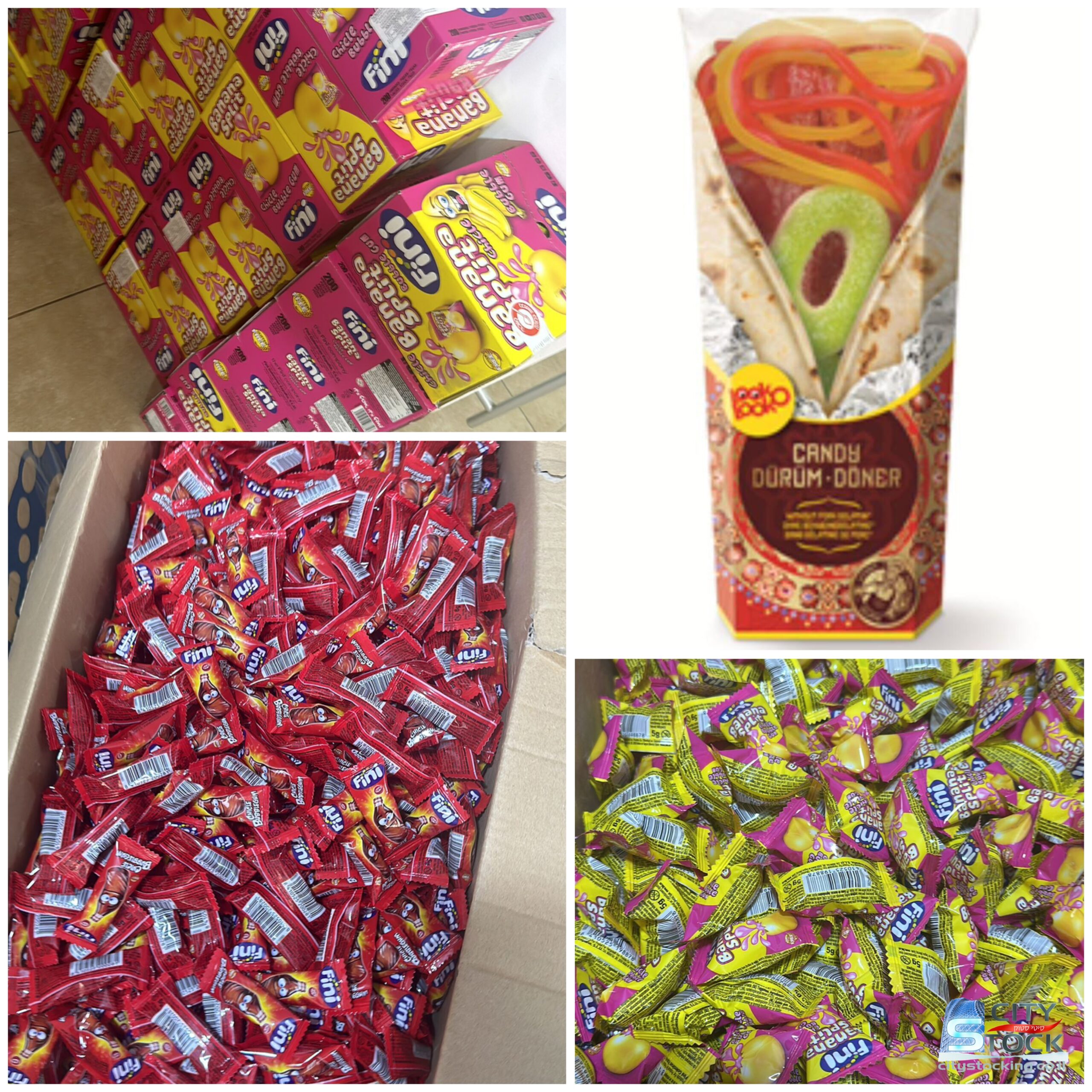 סטוק ממתק גומי