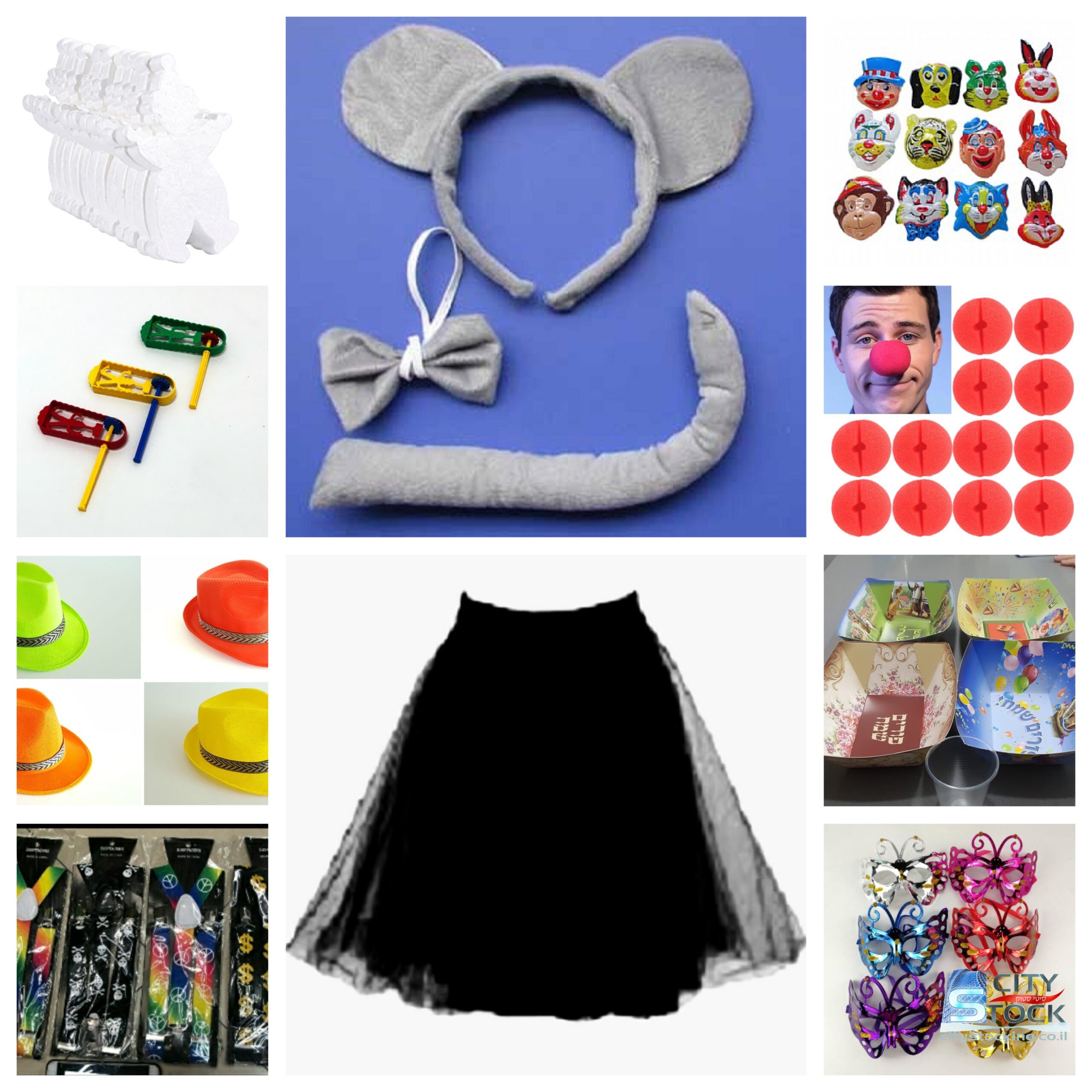 סטוק אביזרים לפורים