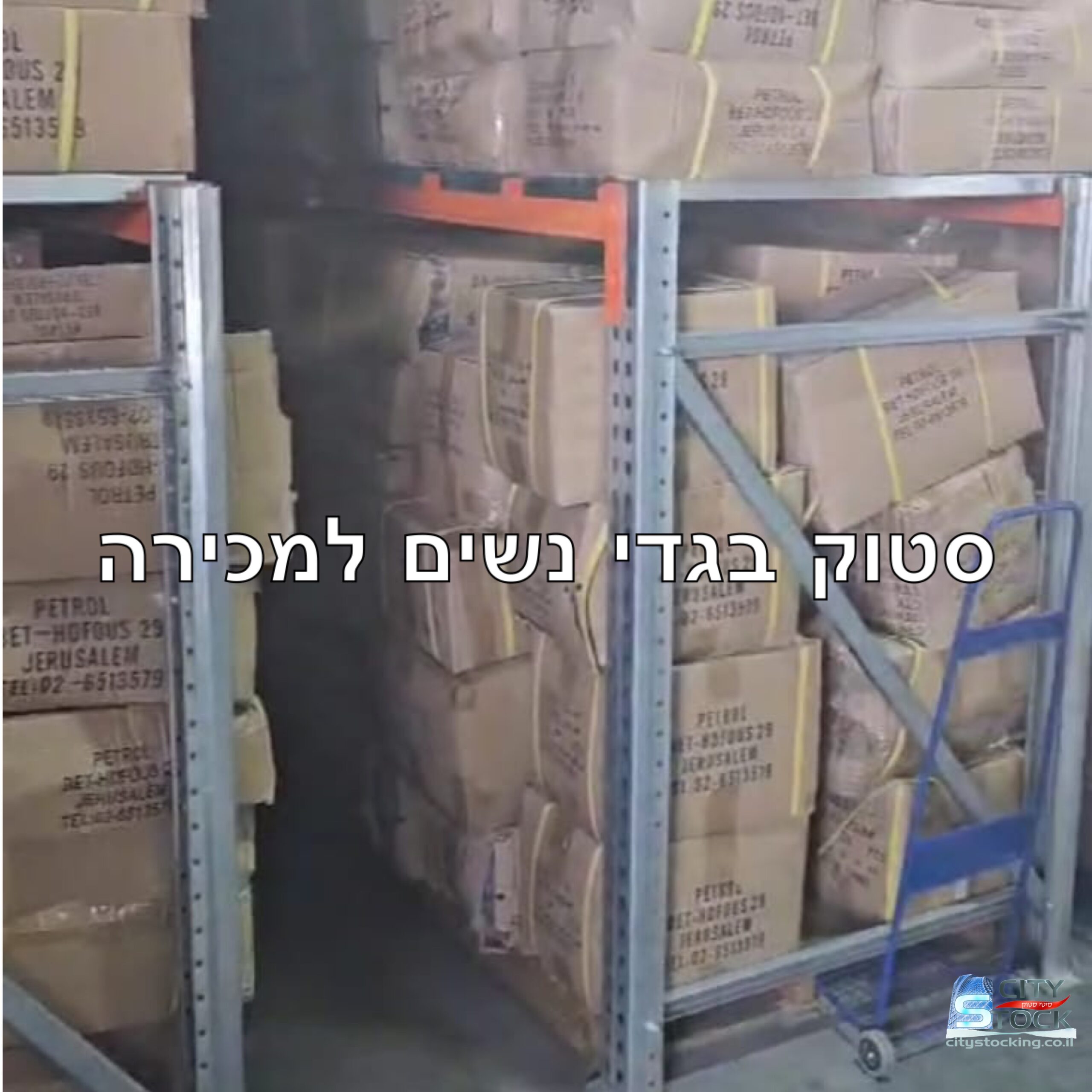 סטוק בגדי נשים וילדות