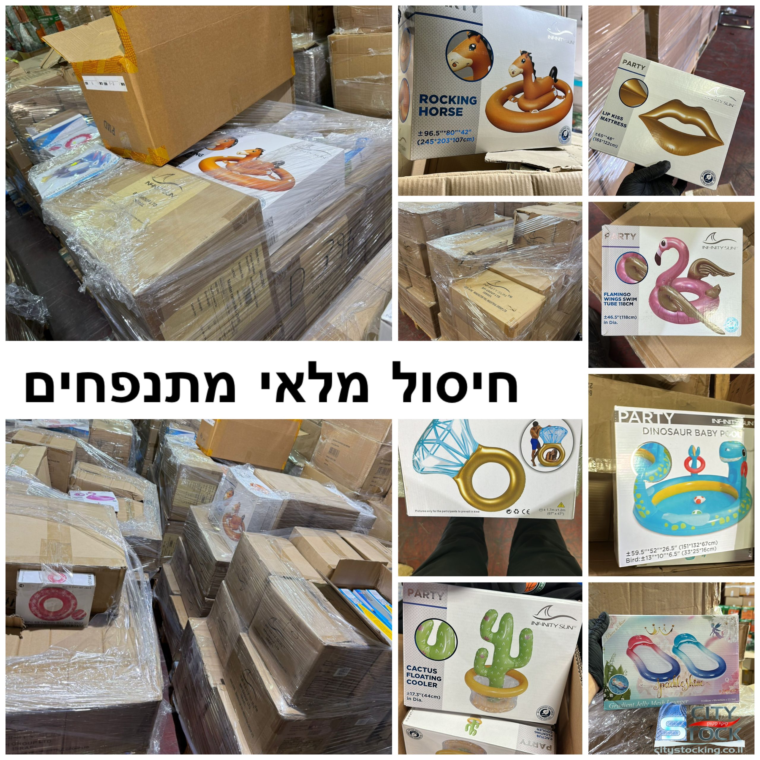 סטוק מתנפחים לים / בריכה